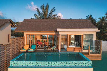 Sunset Water Villa With Pool