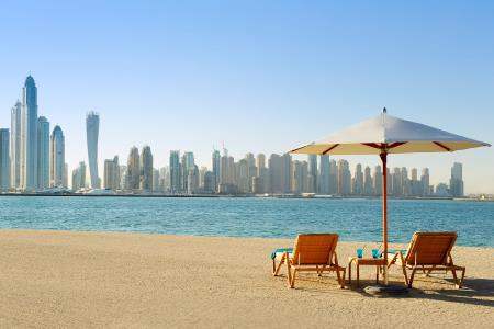 Beach Loungers Skyline
